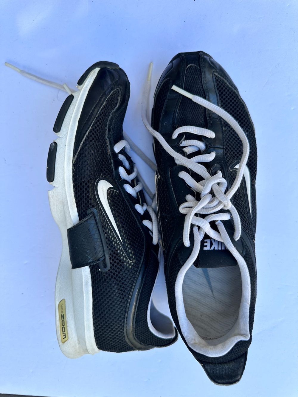 Nike Black and White Men’s Athletic Sneakers